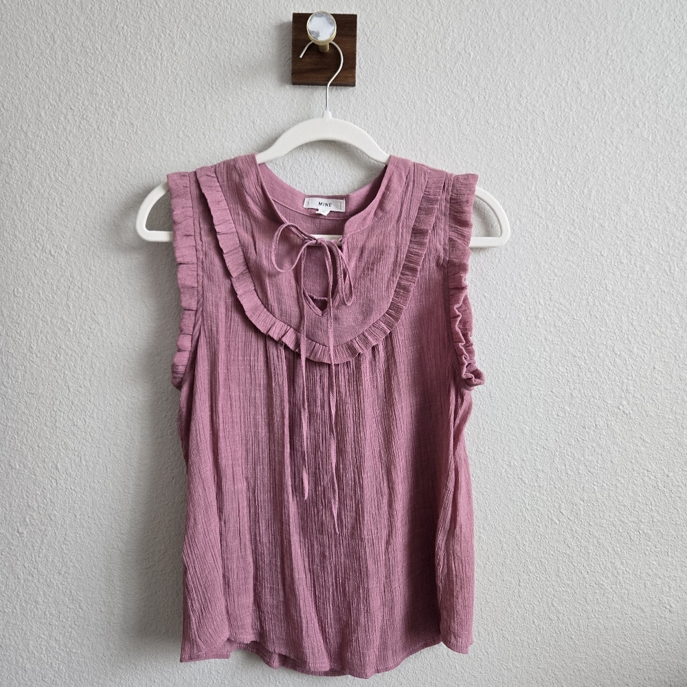 MINE pink tank